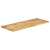 Blat stołu, 140x60x2,5 cm, naturalna krawędź, lite drewno mango