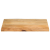 Blat stołu, 80x60x3,8 cm, naturalna krawędź, lite drewno mango