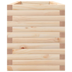 Donica ogrodowa, 110x40x45,5 cm, lite drewno sosnowe