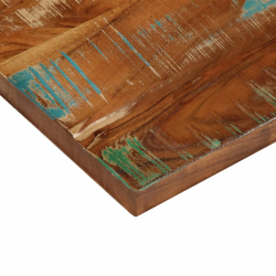 Blat stołu, 40x20x3,8 cm, prostokątny, lite drewno z odzysku