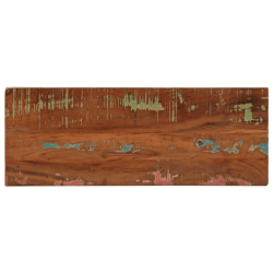 Blat stołu, 90x30x3,8 cm, prostokątny, lite drewno z odzysku
