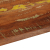 Blat stołu, 140x40x3,8 cm, prostokątny, lite drewno z odzysku
