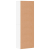 Wysoka szafka, biała, 60x35x180 cm, materiał drewnopochodny