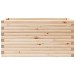 Donica ogrodowa, 90x40x45,5 cm, lite drewno sosnowe