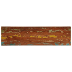 Blat stołu, 110x20x3,8 cm, prostokątny, lite drewno z odzysku