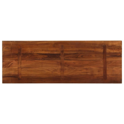Blat stołu, 140x60x3,8 cm, prostokątny, lite drewno z odzysku