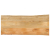 Blat stołu, 140x60x3,8 cm, naturalna krawędź, lite drewno mango