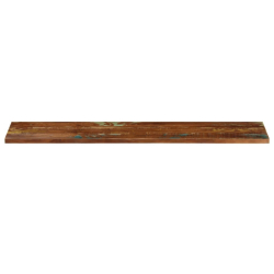 Blat stołu, 180x20x3,8 cm, prostokątny, lite drewno z odzysku