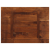 Blat stołu, 70x60x3,8 cm, prostokątny, lite drewno z odzysku
