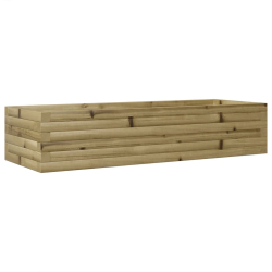 Donica ogrodowa, 110x40x23 cm, impregnowane drewno sosnowe