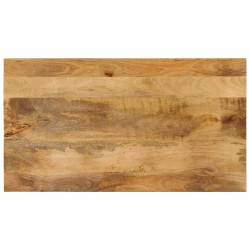 2-poziomowy stolik kawowy, 100x55x38 cm, drewno mango i stal