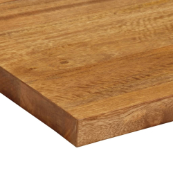 Blat stołu, 100x70x3,8 cm, prostokątny, lite drewno mango