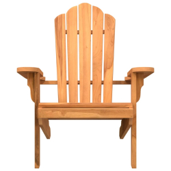 Krzesło ogrodowe Adirondack, 77x78x95 cm, lite drewno tekowe