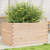 Donica ogrodowa, 90x60x46 cm, lite drewno sosnowe