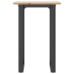 Stół jadalniany z czworokątnymi nogami, 50x50x75 cm