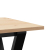 Stolik kawowy z nogami w kształcie litery Y, 100x50x45 cm