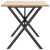 Stół jadalniany z nogami w kształcie litery X, 160x80x75,5 cm