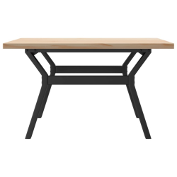 Stolik kawowy z nogami w kształcie litery Y, 80x80x45,5 cm