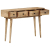 Stolik konsolowy, 110x30x75 cm, lite drewno mango