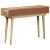 Stolik konsolowy, 110x30x75 cm, lite drewno mango