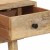 Stolik konsolowy, 110x30x75 cm, lite drewno mango