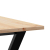 Stół jadalniany z nogami w kształcie litery Y, 140x80x75 cm