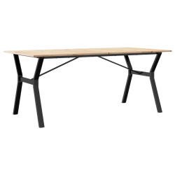 Stół jadalniany z nogami w kształcie litery Y, 180x90x75 cm