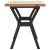 Stolik kawowy z nogami w kształcie litery Y, 90x40x45,5 cm