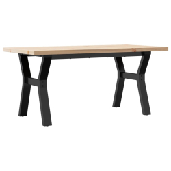 Stolik kawowy z nogami w kształcie litery Y 100x50x45,5 cm