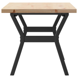 Stolik kawowy z nogami w kształcie litery Y 100x50x45,5 cm
