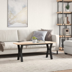 Stolik kawowy z nogami w kształcie litery Y, 110x40x45 cm