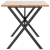 Stół jadalniany z nogami w kształcie litery X, 140x80x75,5 cm