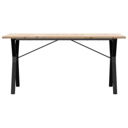 Stół jadalniany z nogami w kształcie litery Y, 160x80x75,5 cm