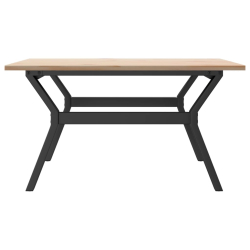 Stolik kawowy z nogami w kształcie litery Y, 90x90x45 cm
