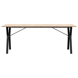Stół jadalniany z nogami w kształcie litery Y, 200x100x75 cm