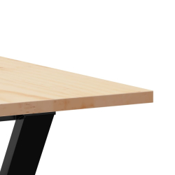 Stół jadalniany z nogami w kształcie litery Y, 200x100x75 cm