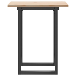 Stół jadalniany z czworokątnymi nogami, 70x70x75,5 cm