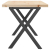 Stolik kawowy z nogami w kształcie litery X, 100x50x45,5 cm