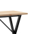 Stół jadalniany z nogami w kształcie litery X, 100x50x75,5 cm