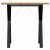 Stół jadalniany z nogami w kształcie litery Y, 80x50x75,5 cm