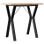 Stół jadalniany z nogami w kształcie litery Y, 80x50x75,5 cm
