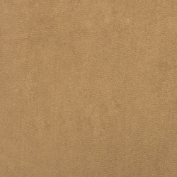 Fotel z podnóżkiem, brązowy, 60 cm, obity aksamit