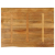 Blat stołu, 100x80x2,5 cm, naturalna krawędź, lite drewno mango