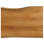 Blat stołu, 70x60x3,8 cm, naturalna krawędź, lite drewno mango