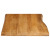 Blat stołu, 70x60x3,8 cm, naturalna krawędź, lite drewno mango