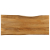 Blat stołu, 140x60x2,5 cm, naturalna krawędź, lite drewno mango