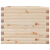 Donica ogrodowa, 110x60x46 cm, lite drewno sosnowe