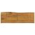 Blat stołu, 140x40x2,5 cm, naturalna krawędź, lite drewno mango