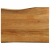Blat stołu, 90x60x2,5 cm, naturalna krawędź, lite drewno mango