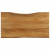 Blat stołu, 110x60x2,5 cm, naturalna krawędź, lite drewno mango